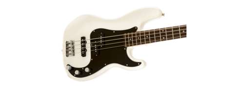 SQUIER PRECISION BASS PJ AFFINITY LRL OWT OLYMPIC WHITE