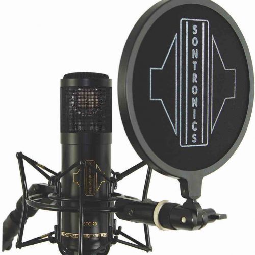 SONTRONICS STC-20 PACK MICROFONO + STAND + ANTIPOP