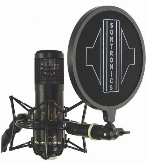SONTRONICS STC-20 PACK MICROFONO + STAND + ANTIPOP