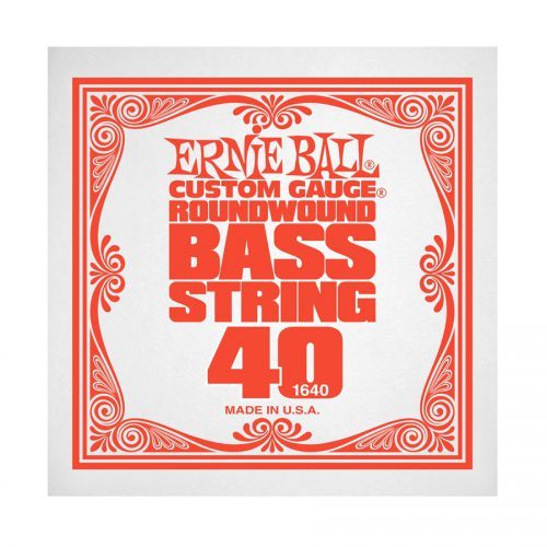 Ernie Ball corda singola 1640 Nickel Wound Bass .040
