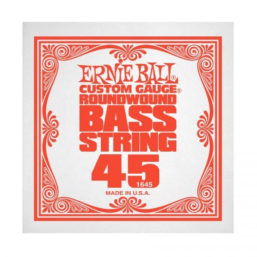 Ernie Ball corda singola 1645 Nickel Wound Bass .045