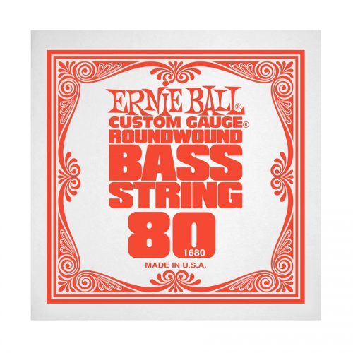 Ernie Ball Single String 1680 Nickel Wound Bass .080