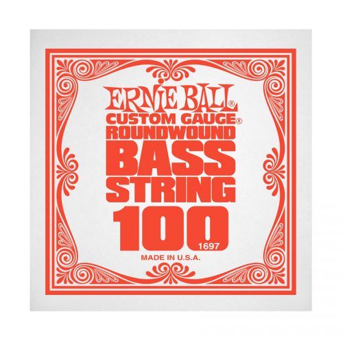 Ernie Ball corda singola 1697 Nickel Wound Bass .100