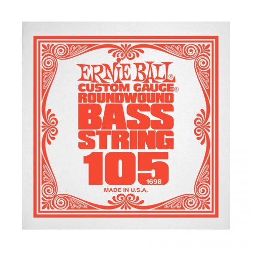 Ernie Ball corda singola 1698 Nickel Wound Bass .105