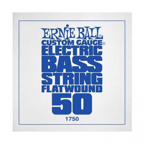 Ernie Ball corda singola 1750 Steel Flatwound Bass .050