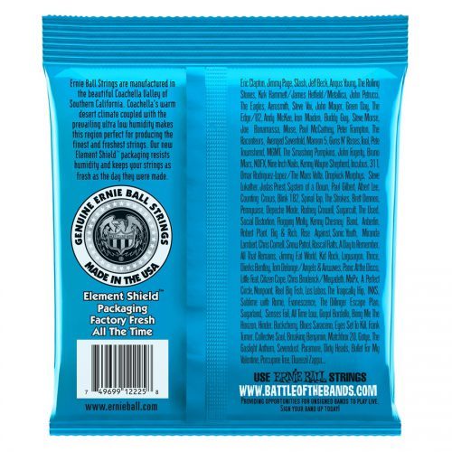 Ernie Ball muta di corde 2225 Nickel Wound Extra Slinky 8-38
