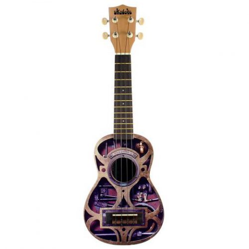 MAKALA UKULELE SOPRANO UKADELIC STEAM PUNK