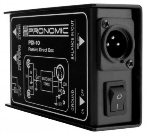 Pronomic PDI-10 DI box passiva