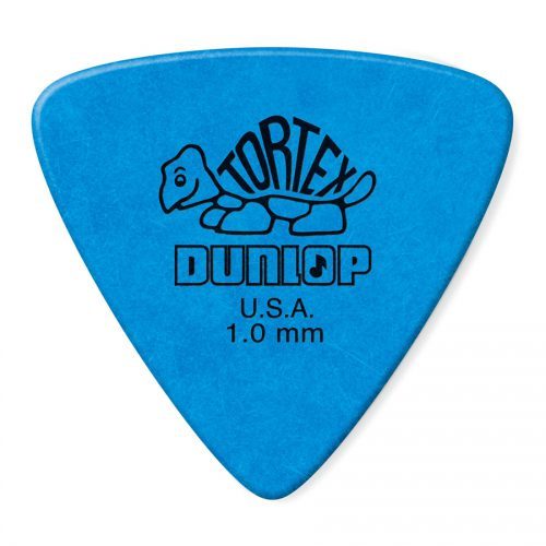 Dunlop 431R Tortex Triangle Blue 1.0