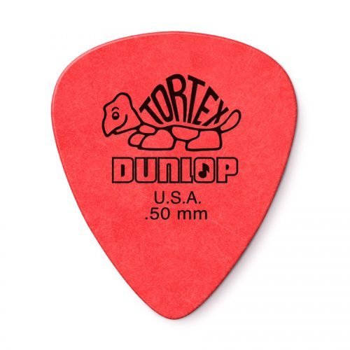 Dunlop 418R Tortex Standard Red .50