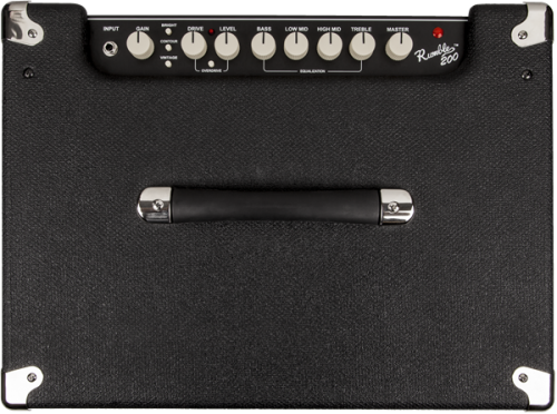Fender Rumble 200 V3 Black/Silver Amplificatore per basso 200W
