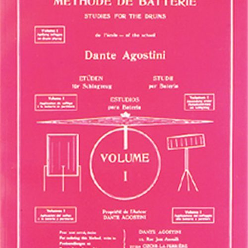 Metodo per batteria - Methode de Batterie - Volume 1 - Dante Agostini