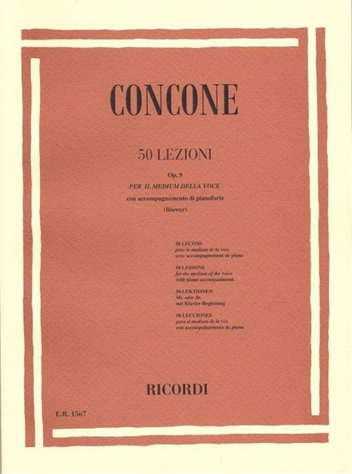 50 Lezioni Op. 9 - Giuseppe Concone
