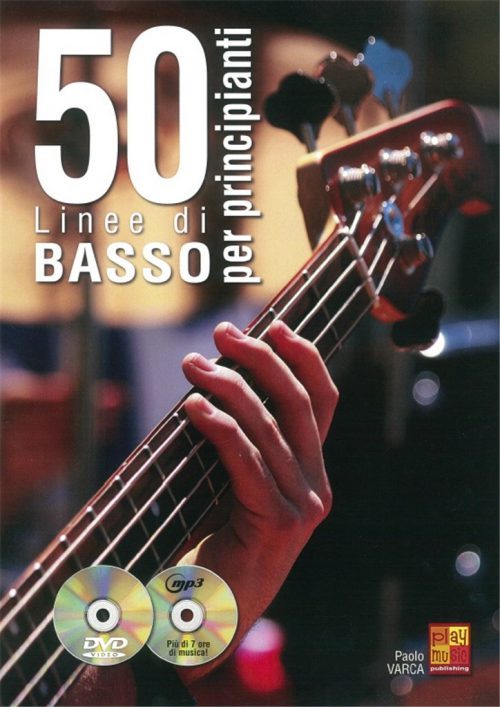 50 LINEE DI BASSO PER PRINCIPIANTI + CD +DVD