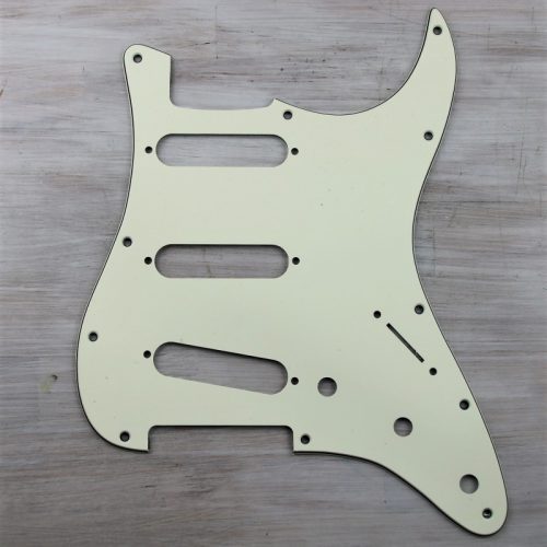 VOODOO BATTIPENNA PER STRATOCASTER BIANCO INVECCHIATO AGED WHITE 3 STRATI