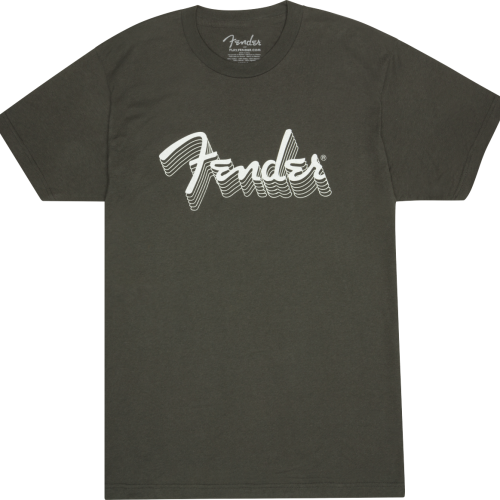 FENDER Reflective Ink T-Shirt, Charcoal, M