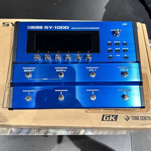 BOSS SY-1000 GUITAR SYNTHESIZER EFFETTO SYNTH PER CHITARRA B-Stock