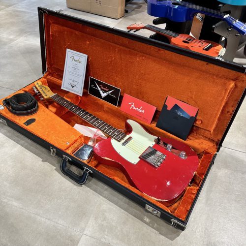 FENDER TELECASTER '63 CUSTOM SHOP DAKOTA RED RELIC USATO