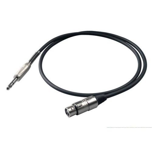 PROEL CAVO BILANCIATO JACK XLR FEMMINA 1 MT