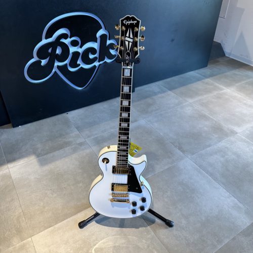 EPIPHONE LES PAUL CUSTOM ALPINE WHITE USATO